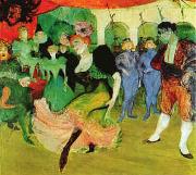  Henri  Toulouse-Lautrec Dance to the Moulin Rouge oil painting reproduction